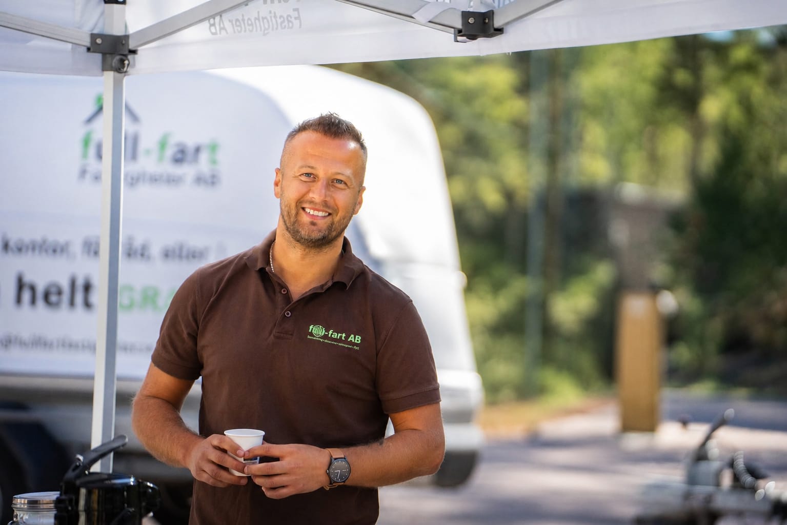 Belmir Bosnjak — grundare av Full-Fart Allservice AB